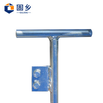 固乡接地针 接地极 电力1米接地钉接地棒接地线地线配针避雷针配件0.8米一米五 镀锌【丁字1.5米】