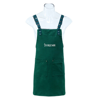 星工（XINGGONG）京东7FRESHYS订制围裙 定制商品单拍不发货 绿色棉围裙