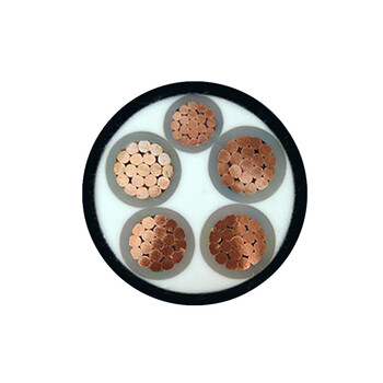 远东电缆 YJV 4*10+1*6低压铜芯电力电缆 1米【有货期50米起订不退换】