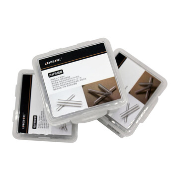 凌科朔（LINKSHIRE）单针皮线热缩管60mm光缆蝶形光纤FTTH皮纤热熔管烫头不掉针（250个/盒） 光纤施工耗材