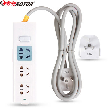 劳特 16a大功率电源插座接线板 热水器专空调