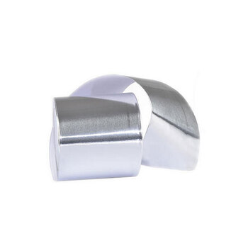 稳斯坦（Winstable）铝箔胶带自粘 60MM*10M 耐高温银色导电防水隔热加厚加筋衬纸保温 2卷起订