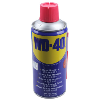 WD-40 除锈润滑 除湿防锈剂 螺丝松动剂 wd40 防锈油 多用途金属除锈润滑剂 300ml 1箱24瓶