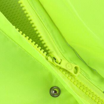 谋福CNMF荧光绿反光分体执勤雨衣可定制(荧光绿YGL01 M165赠肩灯和指挥手套)8011