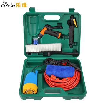乐佳车载高压洗车机12v便携式电动洗车器家用220v智变频洗刷车义乌市早道包装盒厂图片