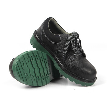 Honeywell霍尼韦尔 BC0919701巴固ECO水牛皮钢头防砸防静电低帮劳保鞋 43码 1双