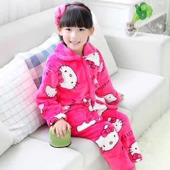 君点 <em>儿童</em>水貂绒家居服秋冬<em>睡衣</em>新款<em>儿童</em>室内
