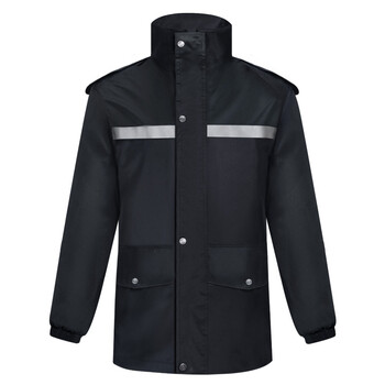 谋福CNMF雨衣劳动防护分体雨衣套装执勤巡逻雨衣可定制LB0019款【3XL(175-180)】8013