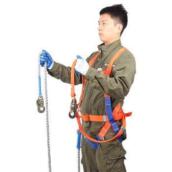巨环  9531  电工安全带 高空作业安全带半身五点式电工腰带安全绳（全身电工双保险）