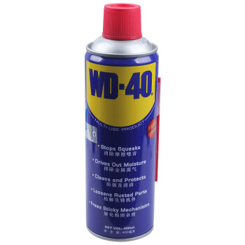 WD-40 多用途金属除锈润滑剂 除湿防锈剂86400  螺丝松动剂 防锈油  400ml 1箱24瓶