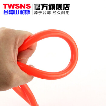 山耐斯TWSNS 空压机PU气管螺旋风管耐高压伸缩软管 弹簧管外径6*4-6米带接头