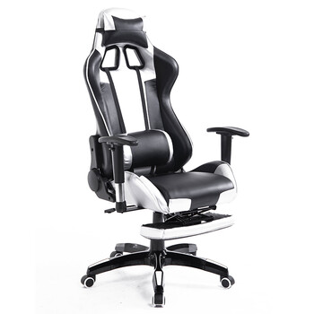 网吧电竞椅 竞技网吧家用电脑椅弓形可躺椅办