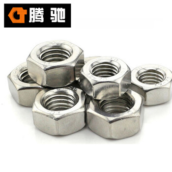 腾驰 CT 304 六角螺母 GB6170 不锈钢六角螺母 M6-1.0（2000支/盒）