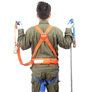 巨环  9531  电工安全带 高空作业安全带半身五点式电工腰带安全绳（全身电工双保险）