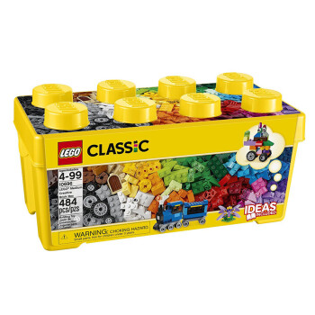 lego乐高积木儿童早教益智拼插男孩女孩创意经典小颗粒拼装玩具 10696