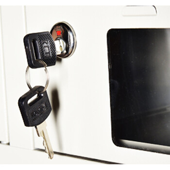 万尊 钢制手机存放柜72门带锁手机保管箱 WZ-SJ-72