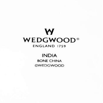 Wedgwood India 印度之花马克杯单只装 骨瓷水杯/牛奶杯/茶杯/咖啡杯子 混合色 350ml