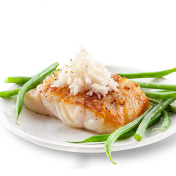 太平洋深海野生鳕鱼500g装 冷冻海鲜鳕鱼片 无