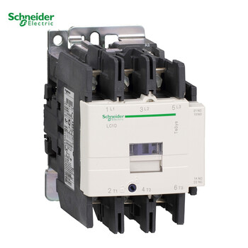 施耐德 TeSys LC1D系列三极交流接触器 80A 线圈电压220V 50/60Hz 货号LC1D80M7C