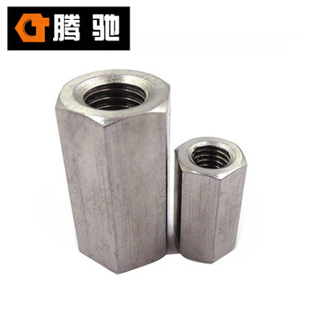 腾驰 CT 316 六角厚螺母 GB6175 不锈钢六角加长加厚螺母 M18-2.5（50支/盒）