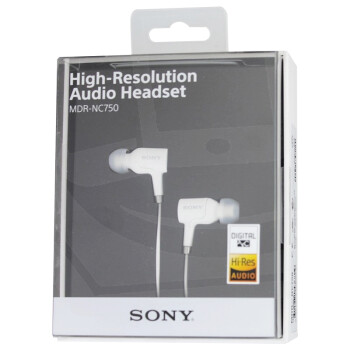 索尼(SONY) MDR-NC750 高分辨率音乐耳机 入