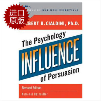 《英文原版Influence:The Psychology of Persua