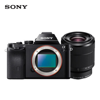 索尼（SONY）ILCE-7K 全画幅微单数码相机 标准套装（约2430万有效像素 28-70mm镜头 1080P录像 a7K）