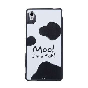 钢化膜)浮雕手机壳保护套软硅胶套E2303\/E23