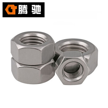 腾驰 CT 304 六角螺母 GB6170 不锈钢六角螺母 M6-1.0（2000支/盒）