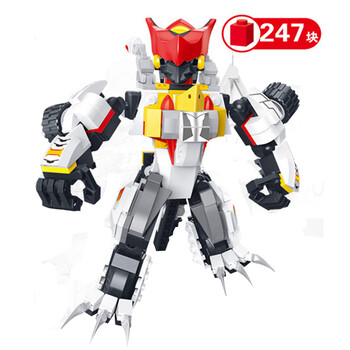 星钻积木 猪猪侠五灵卫拼装拼插积木模型玩具