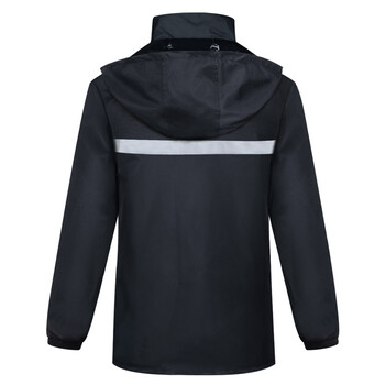 谋福CNMF雨衣劳动防护分体雨衣套装执勤巡逻雨衣可定制LB0019款【3XL(175-180)】8013