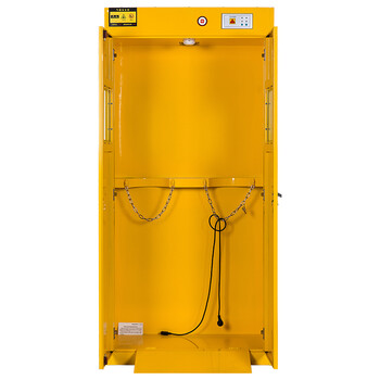 万尊 气瓶防爆柜实验室医院钢瓶柜安全柜可燃气体储存柜双瓶防火加厚WZ-QP-02-02