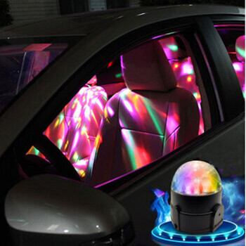 霹雳先锋 汽车氛围灯声控音乐节奏灯 汽车装饰