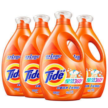【汰渍洗衣液】汰渍 Tide 全效洗衣液3kg*2*2京东特供装【行情 报价 价格 评测】-京东
