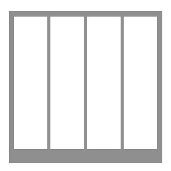 科力邦（Kelibang） 磁吸门帘45*210cm 2.0mm厚PVC磁条软门帘挡风帘隔断隔热保暖帘 灰色 KB3403 定制款