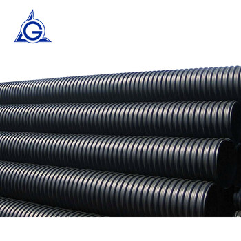 工路 克拉管 给水管 HDPE高密度聚乙烯B型缠