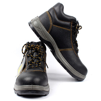 代尔塔 (Deltaplus)301904中帮安全鞋 印度水牛皮鞋面防砸 防静电防油防刺穿劳保鞋40码 定做