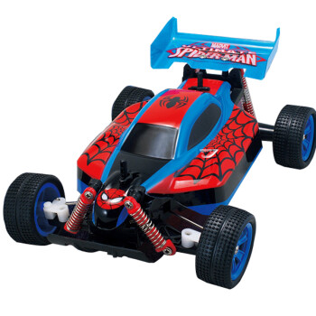全美 儿童蜘蛛侠电动遥控玩具高速赛车跑车越