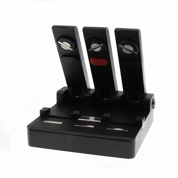 祜荣（HRTX）KF-338 光纤V型槽  光纤耦合器对接器 光纤临时施工对接器