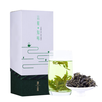 滇彩 茶叶 绿茶 言叶·知味茶叶春茶 120g