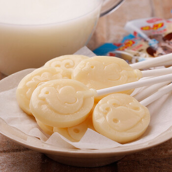 不二家香醇牛奶味+乳酸牛奶味棒棒糖116g（20支）儿童糖果零食奶糖