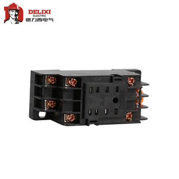 德力西电气 小型继电器 底座；CDZ9-52P 小座