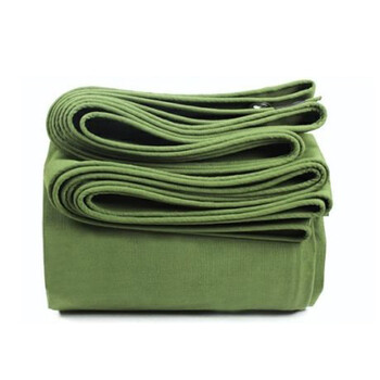 聚远 JUYUAN 8*10m 棉篷布 帆布帐篷 帆布篷布 防水绵帆布 军绿篷布