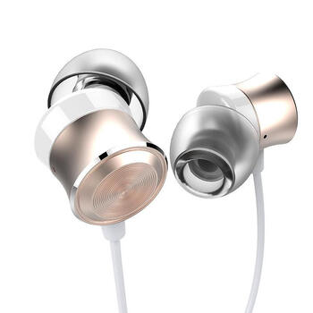 瑞歌 手机入耳式耳机 多功能线控金属耳机 带耳