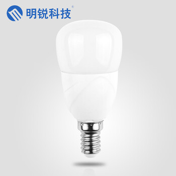 明锐LED灯泡6W/9W E14螺口接口球泡灯照明光源 6W 暖白3000K