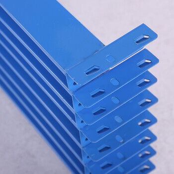 知旦货架中型蓝色2000*600*2000mm超市货架仓库展示架层架储物架仓储货架HZ-206仓库货架