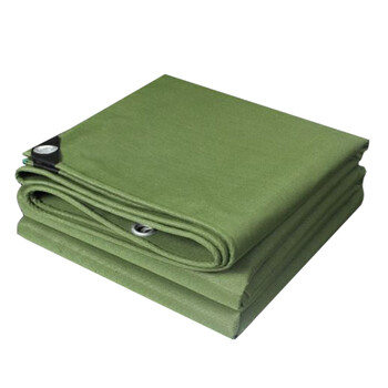 聚远 JUYUAN 8*10m 棉篷布 帆布帐篷 帆布篷布 防水绵帆布 军绿篷布
