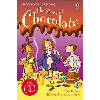 childrens books(儿童图书) the story of chocolate   cd usborne