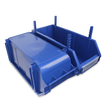 谋福9552 组合零件盒收纳盒 塑料盒 螺丝盒 五金零件工具盒 元件物料盒 配件盒 工具箱 周转箱(A3)