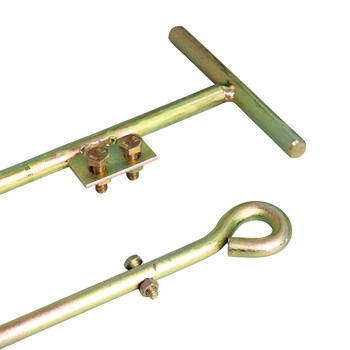 天旭接地针平房别墅避雷针接地棒接地极丁字工地工程用接地线配针接地桩镀锌0.5米长 1根